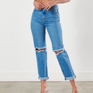Vibrant jeans